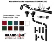 Водосточная система Grand Line® 125x90 - foto 2